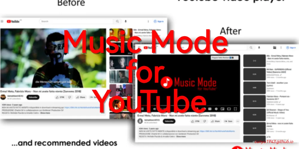 YouTube 和 YouTube Music 体验增强扩展插件